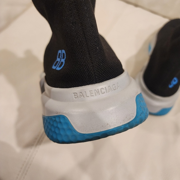 Balenciaga speed men sneakers, size 12 , black - Picture 10 of 11